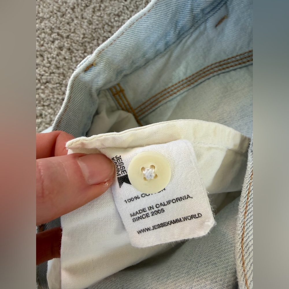 Jesse Kamm Light Wash Jeans - Picture 10 of 15